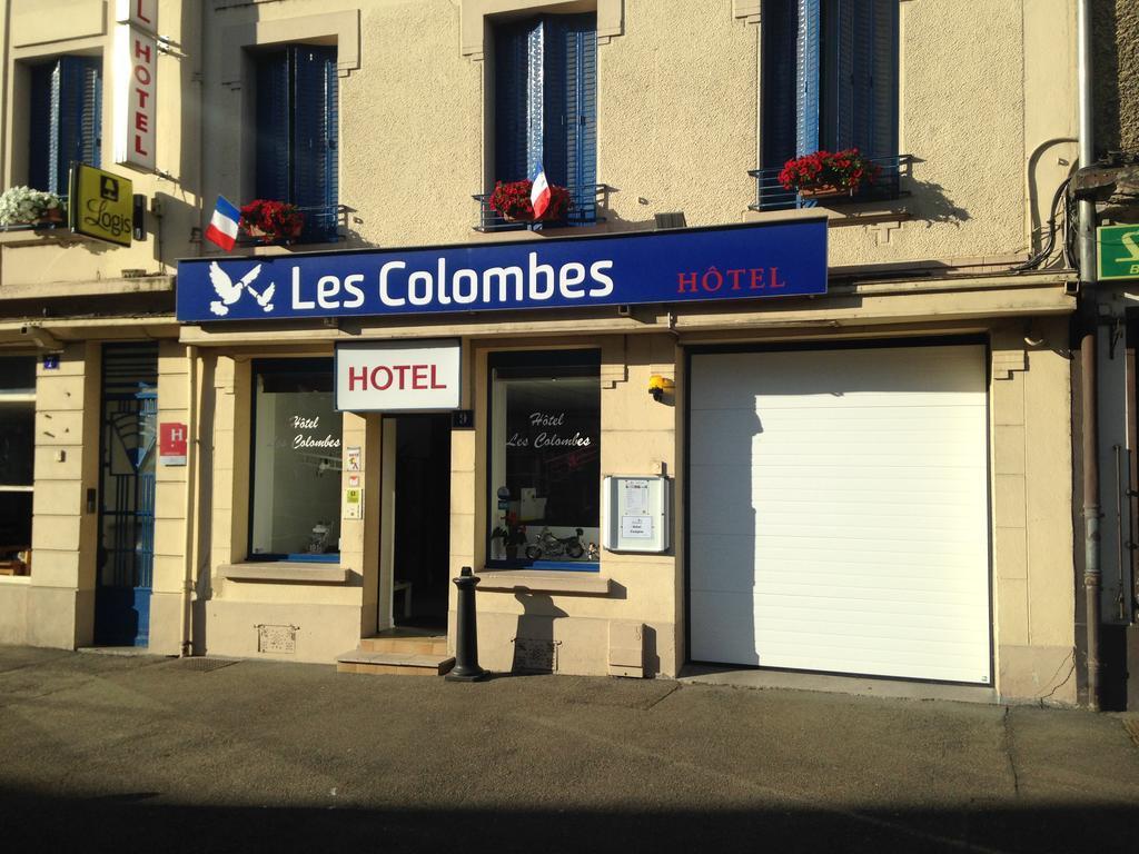 Hotel Les Colombes Verdun-sur-Meuse Dış mekan fotoğraf